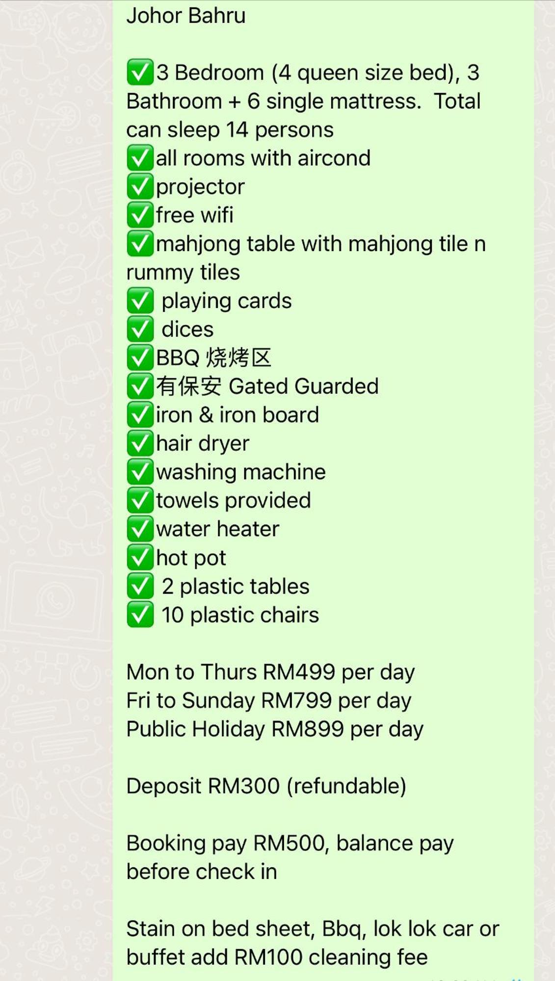 Rumah percutian Setia 7 Mini Theatre Austin Near Longsing Yijia Helixuan New Cathay Restaurant